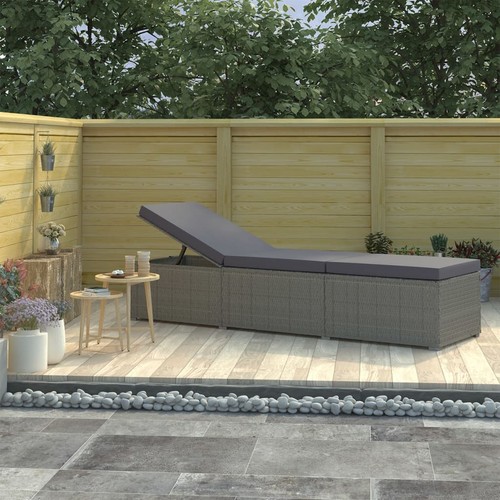 Sonnenliege poly rattan - poly,