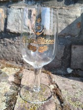 König Pilsener Bierglas 0,2 die 4 Medaillen unterhalb vom Schriftzug sehr selten