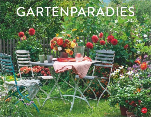Gartenparadies posterkalender - gartenparadies,