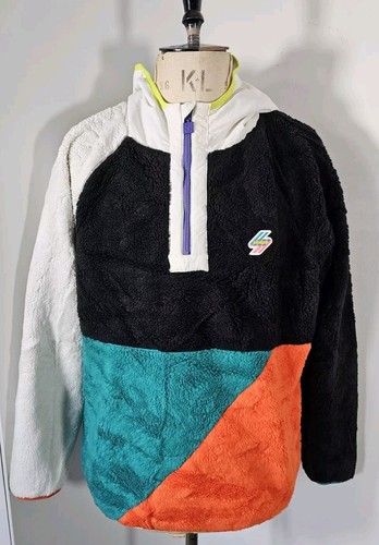 Superdry fleece sherpa hoodie - fleece,