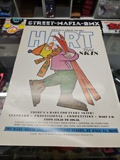 1960 Hart Metal Skis skier art