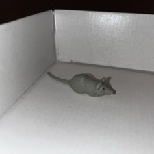 Schleich 10063 mini maus - mini, grau