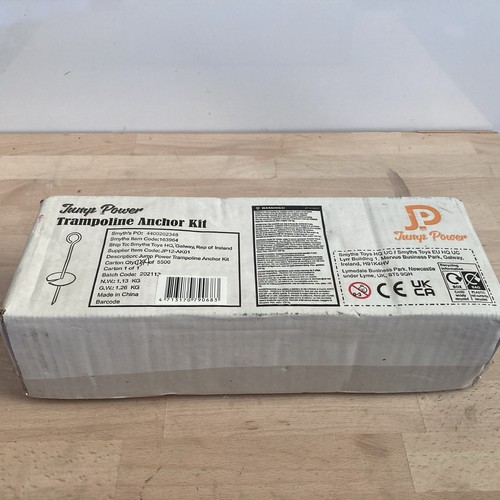 Trampolin anker set nagelneu - anker,