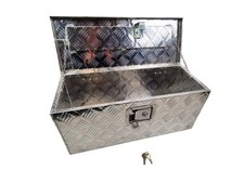 Alu Riffelblech Alubox Staubox