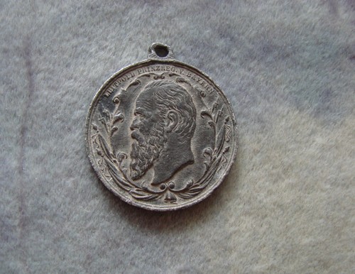 Zink medaille 1899 - -,
