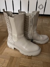 Winterstiefel Damen Creme