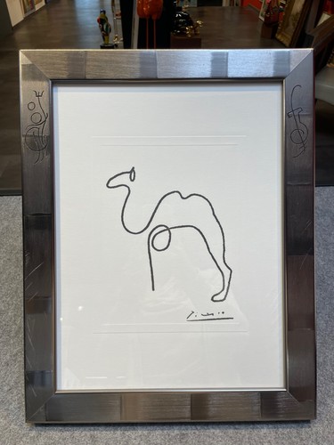 Picasso druck mit unikatrahmen - druck,