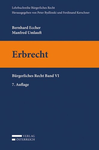 Erbrecht bernhard eccher - |,