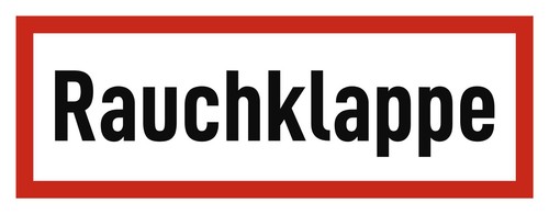 Rauchklappe - ,