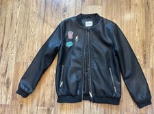 Mädchen jacke kunstleder - mädchen,