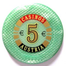 CASINOS AUSTRIA Roulette-Jeton