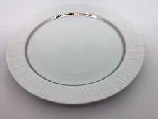 Thomas Arcta Borkenrand Borken Relief Speiseteller Teller 23cm weiß Platinrand