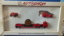 Wiking 80066/ IDEE + Spiel AutoDrom KL.Baufahrzeuge 3 Stck, 1:87,  OVP,