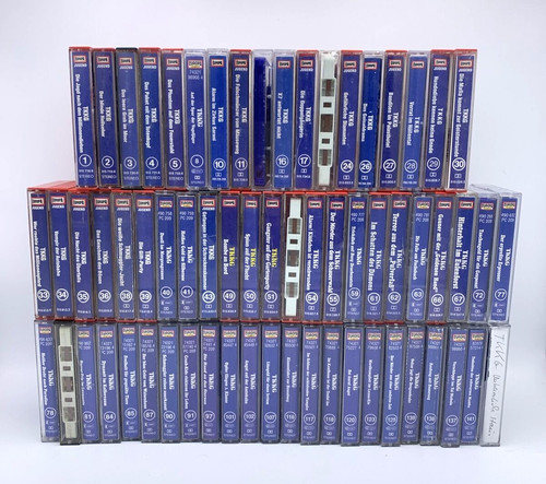 Tkkg 64x kassetten sammlung - kassetten,
