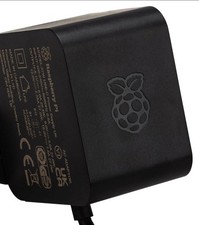 offizielles Raspberry Pi 5 27W USB-C Netzteil, USB-C Power Supply, schwarz