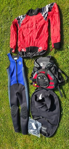 Kajak wildwasser set - kajak,
