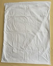 Vintage Bettdeckenbezug Kinderbett weiß Baumwolle 70 cm x 90 cm