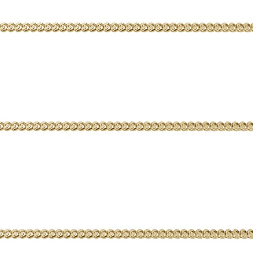 Juwelier flach panzer kette - flach,