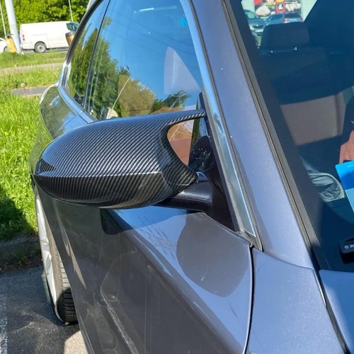Carbon fiber style spiegel - carbon,
