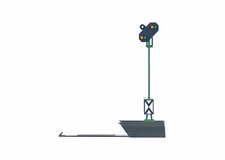Märklin H0 76481 Licht-Vorsignal mit Zusatzlicht