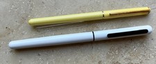 SHOPRETOURE!  DIPLOMAT vintage Füller in gelb + weiß