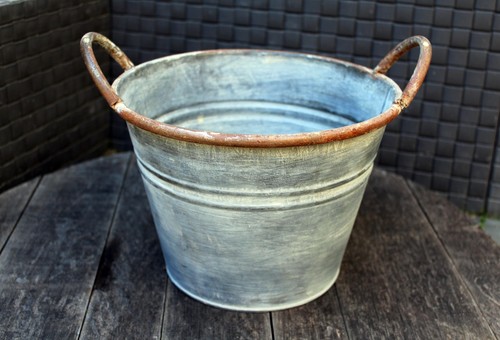 Nostalgie pflanzkübel 23cm - pflanzkübel,