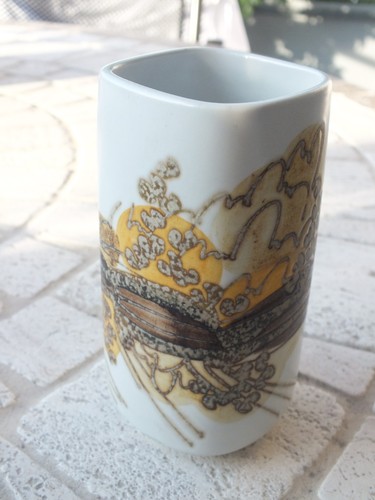 Fajance vase von royal - von,