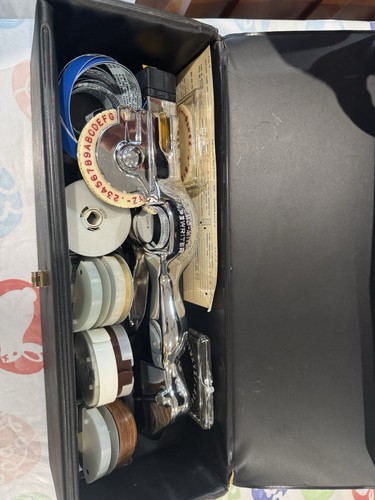 Dymo tapewriter label - maker,