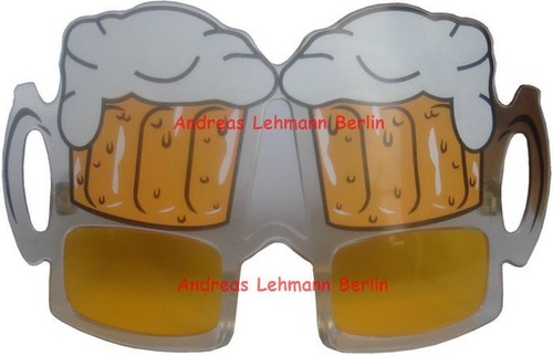 Scherzartikel bier brille - scherzartikel,
