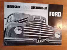 Original Prospekt Lastwagen