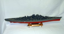 Tamiya Schlachtschiff Tirpitz 1:350 – Modellbau Bastlerstück – 1978 Japan (920)