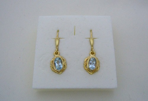 333 gold blau topas - 333,