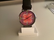 Ars Mundi Uhr Motiv Hundertwasser