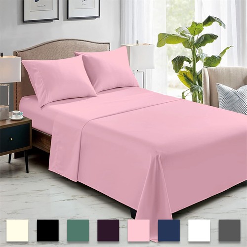 Rohi pink double flat sheet - rohi,