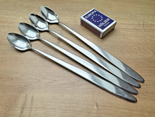 WMF Atlanta Cromargan 4 Limonadenlöffel Latte Macciatolöffel Longdrinklöffel 22