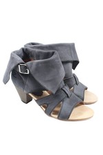 ZIGN Cut-Out-Stiefeletten Damen Stiefeletten Gr. DE 38 dunkelgrau Casual-Look