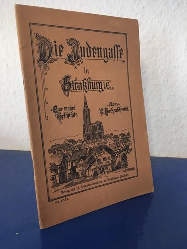 Die judengasse straßburg - die, in