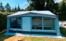 dwt Wohnwagen Vorzelt Ganzzelt Hobby 495 Alu Zelt