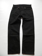 Levi's 751 Herren Jeans Hose W 32 /L 29, Schwarz ! Original Black Denim ! KULT !