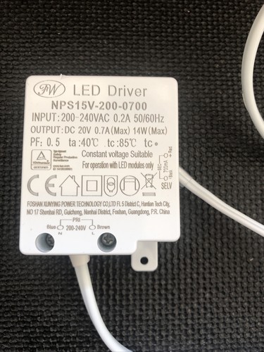 Nps15v 200 0700 led driver - nps15v-200-0700,