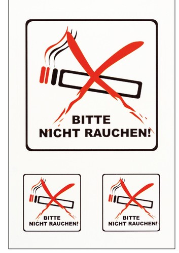 Hinweissticker bitte nicht - hinweissticker, "bitte
