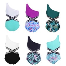 Kinder Mädchen Badeanzug