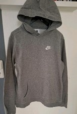 ? Nike Sweatshirt Hoodie Grau  Kapuzenpullover gefüttert 158-164-170  ?