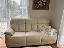 Echt Leder Sofa Couch 3-Sitzer