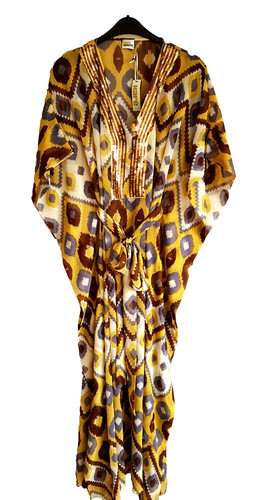 Kafe stigur kaftan - kafe, /