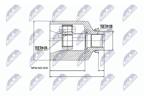 Nty npw 028 gelenksatz - nty,