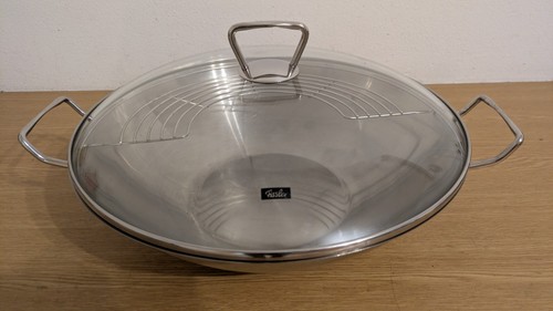 Fissler wok mit - fissler, gittereinsatz