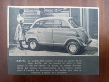 BMW 600, micro car, Kleinstwagen, Dame, Treppe, Abbildung, 1960