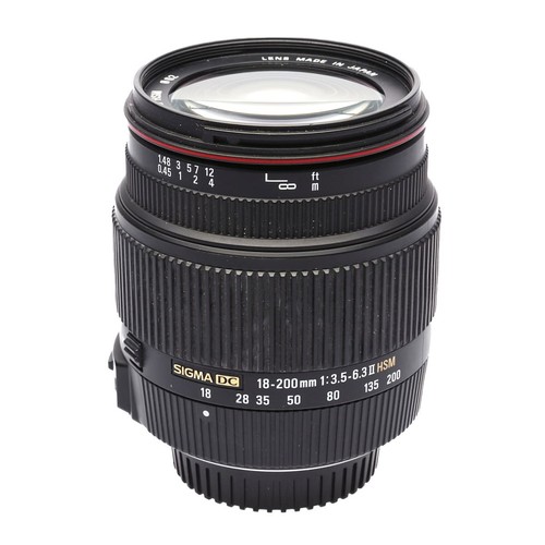 Sigma 200mm 6 3 dc - 18-200mm/3,5-6,3,