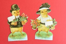 Alte Glanzbilder Oblate Ostern